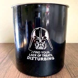 Star Wars Darth Vader Pet Treat Tin Jar - No Lid